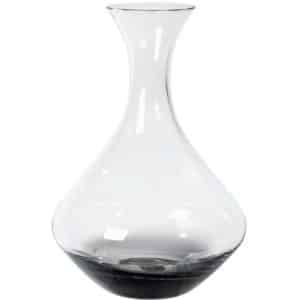 Smoke, Karaffel, Glas by Broste Copenhagen (D: 17,7 cm. x H: 25 cm., Klar/Grå)