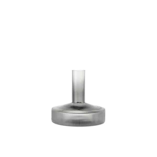 Ferm Living Ripple Vinkaraffel Smoked Grey