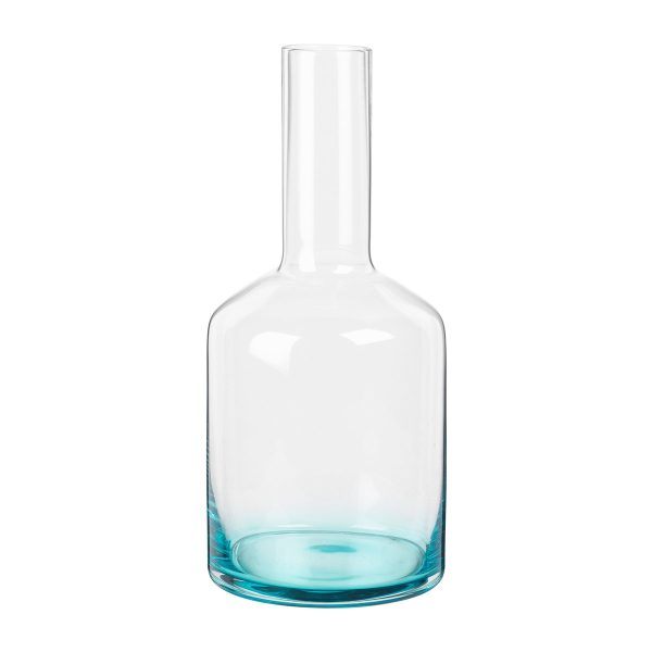 Broste Copenhagen Hue karaffel 1,1 L Clear-turquoise