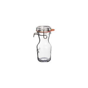 Luigi Bormioli Lock Eat Decanter with patent lid Dia 7 x 16.7 cm 25 cl Clear