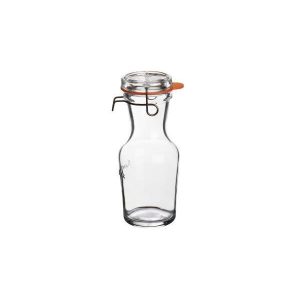 Luigi Bormioli Lock Eat Decanter with patent lid Dia 8.7 x 21.1 cm 50 cl Clear