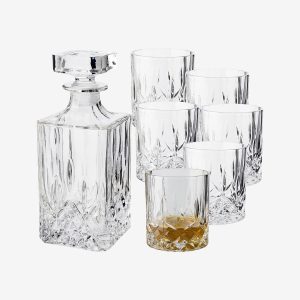 Dorre - Whiskey Vide 7 dele - Transparent - Drinksglas & shotglas - - Homeroom