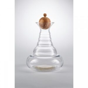 Alladin karaffel gold med træ låg - Nature`s Design - GodKarmaShop