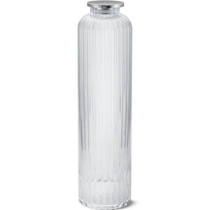 Bernadotte vandkaraffel, rustfri stål/glas - 1 L.