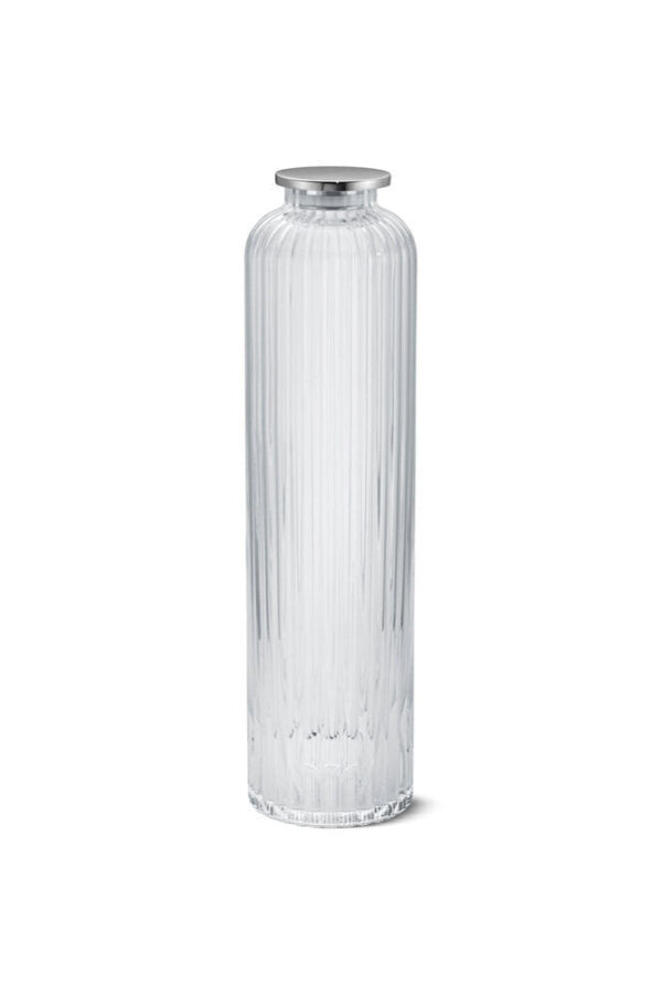 Bernadotte vandkaraffel, rustfri stål/glas - 1 L.