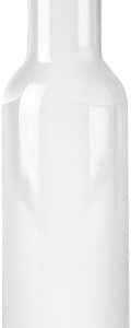 Bottle Carafe, 1 L, Clear/steel