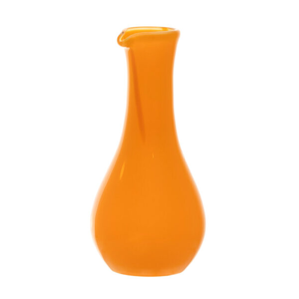 Flow karaffel, orange/prikker - 120 cl.