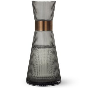 Grand Cru Nouveau karaffel 1 liter, røgfarvet