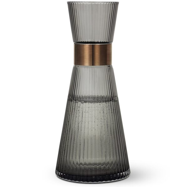 Grand Cru Nouveau karaffel 1 liter, røgfarvet