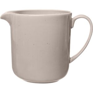 Karaffel i porcelæn 1 liter, sand