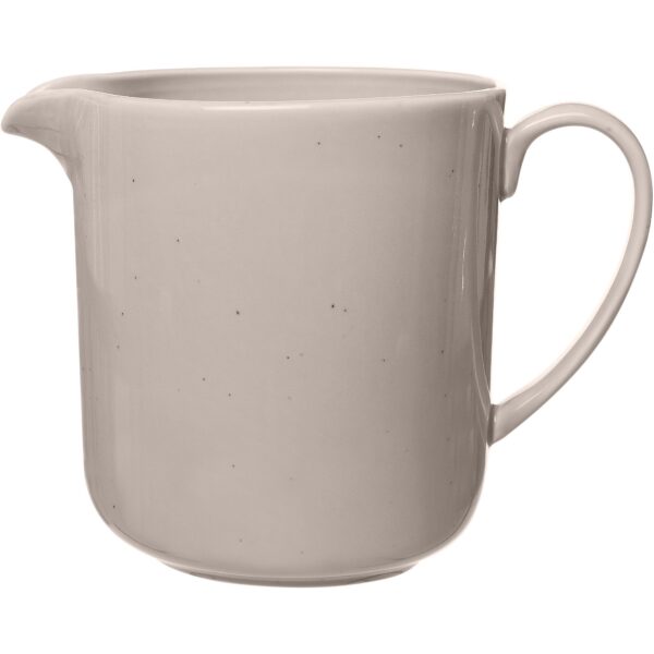 Karaffel i porcelæn 1 liter, sand