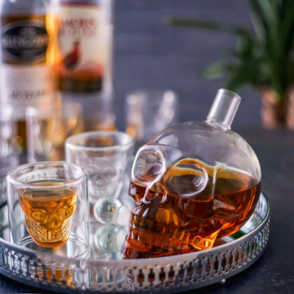 Kranie Karaffel & Shotglas