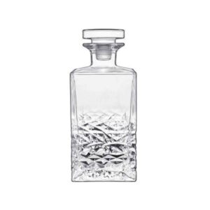 Luigi Bormioli Textures Carafe 8.5 x 8.5 x 20.7 cm 75 cl Clear