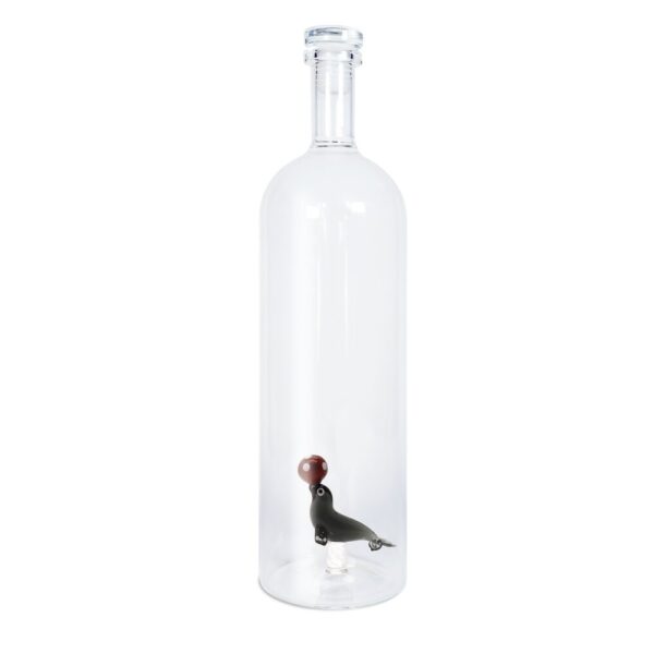 Borosilicate karaffel med prop, søløve - 1.2 L.