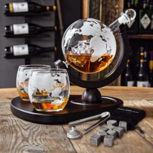 Deluxe Globus Karaffel Sæt