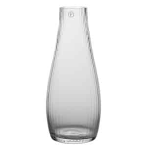 Ernst Karaffel 19 cm, riflet glas