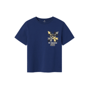 NAME IT Løs T-Shirt Karaffel Blueprint