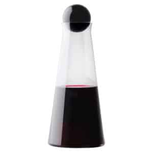 Design house stockholm Fia karaffel 1 liter, klar/sort