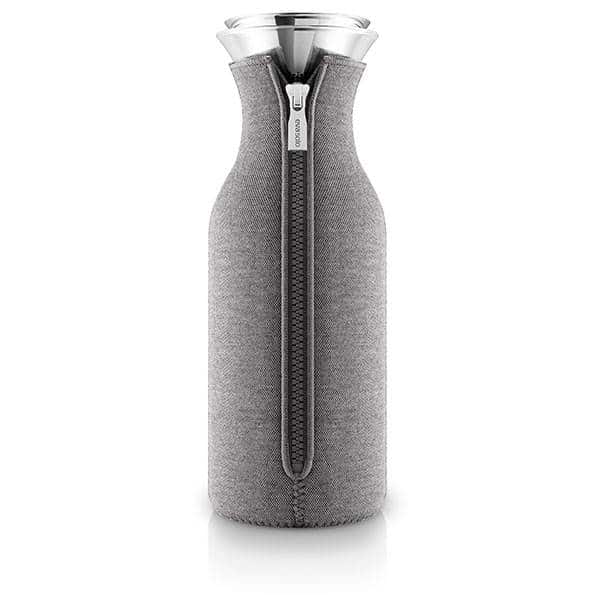 Eva Solo drypfri køleskabskaraffel med vippelåg 1,0 l - Woven dark grey : Erling Christensen Møbler