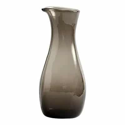 Muubs - Vandkaraffel Furo - Røget Glas - Ø12xH28 cm